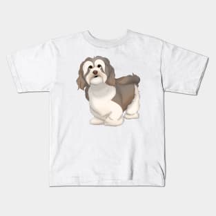 Havanese Dog Color 2 Kids T-Shirt